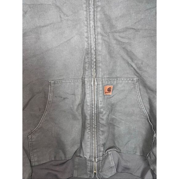 Carhartt Men’s 2xl Tall brown vintage canvas chore work barn vest - Picture 2 of 8